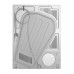 EDV605H3WC Electrolux 6 KG UltimateCare Vented Dryer with SensorDry